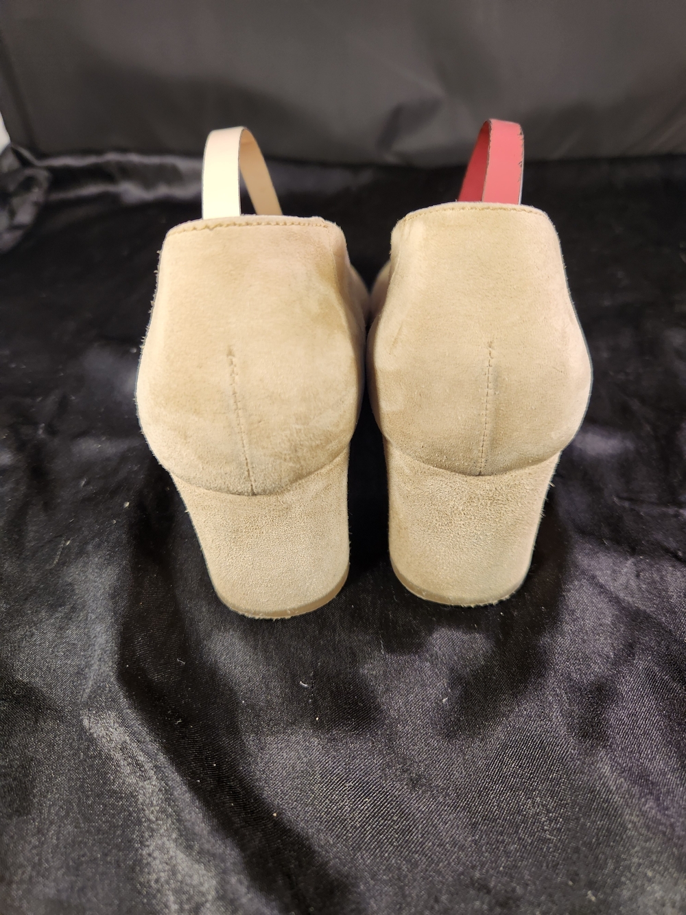 Paul Green Beige Suede Pointed Toe Women's Pumps SUPER SOFT SZ US 7 - Picture 5 of 9